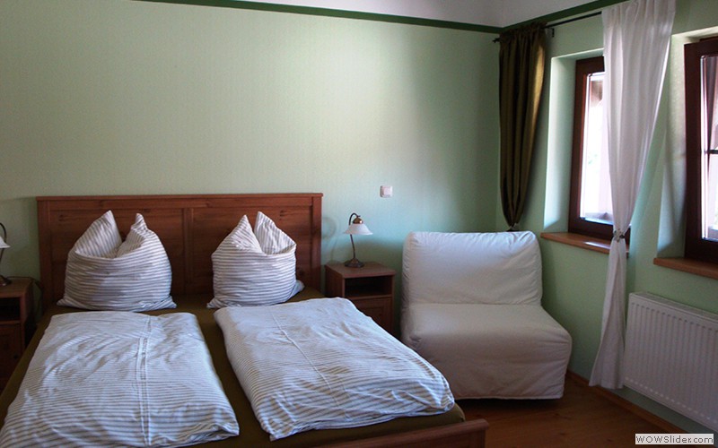 Das Schlafzimmer im Taubenschlag